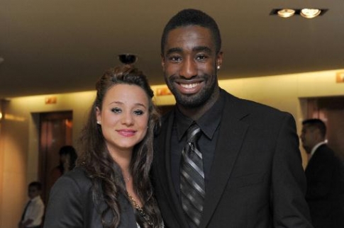 Emilie Djourou - Wife of Switzerland defender Johan Djourou