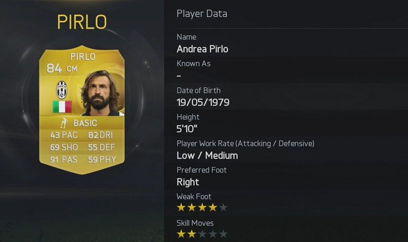 FIFA 15 - Pirlo