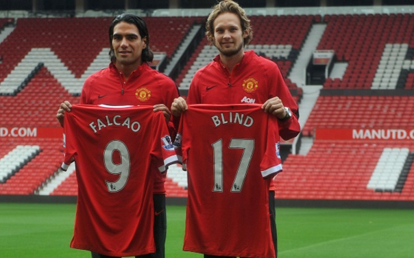 Falcao Blind Man Utd