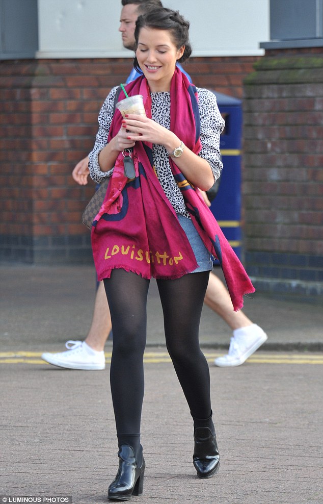 Helen Flanagan following makeunder