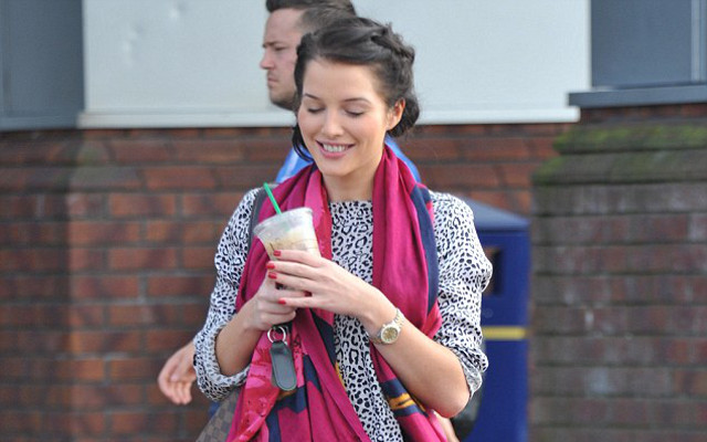 Helen Flanagan following makeunder