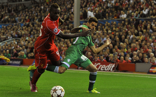 Junior Caicara, Mario Balotelli - Liverpool, Ludogorets 1