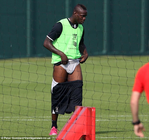 Mario Balotelli underpant problems