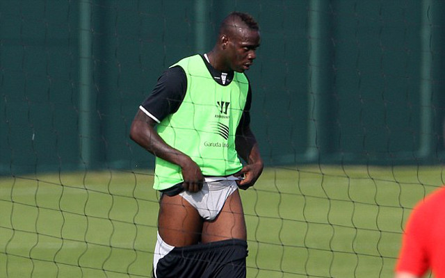 Mario Balotelli underpants problems