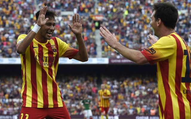 Neymar Lionel Messi FC Barcelona