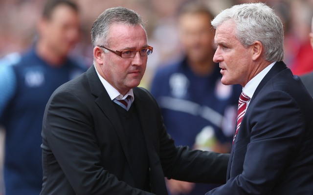 Paul Lambert Aston Villa Mark Hughes Stoke