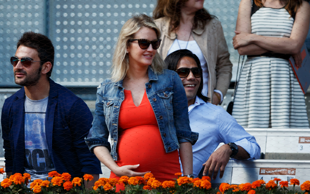 Radamel Falcao WAG Lorelei Taron Manchester United1