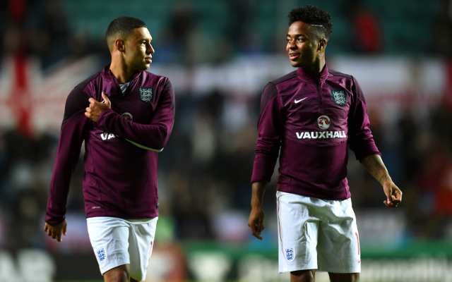 Alex Oxlade-Chamberlain Raheem Sterling England