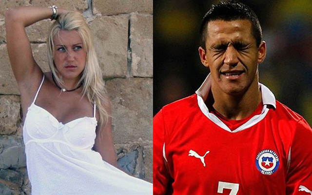Alexis Sanchez Arsenal WAG Cheat Mary Plaza