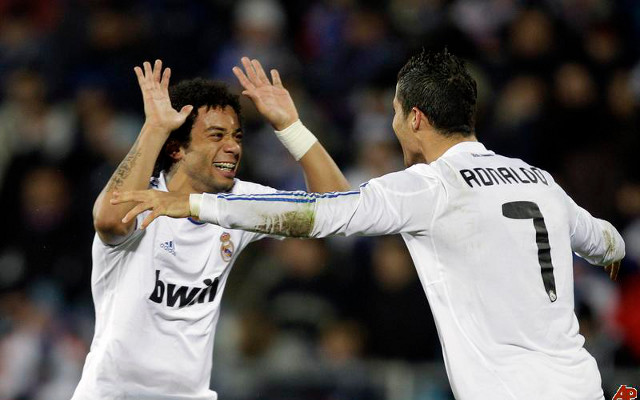 Cristiano Ronaldo Marcelo Real Madrid