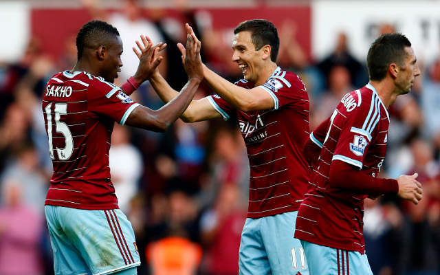Diafra Sakho Stewart Downing West Ham