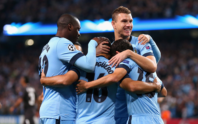 Edin Dzeko Manchester City