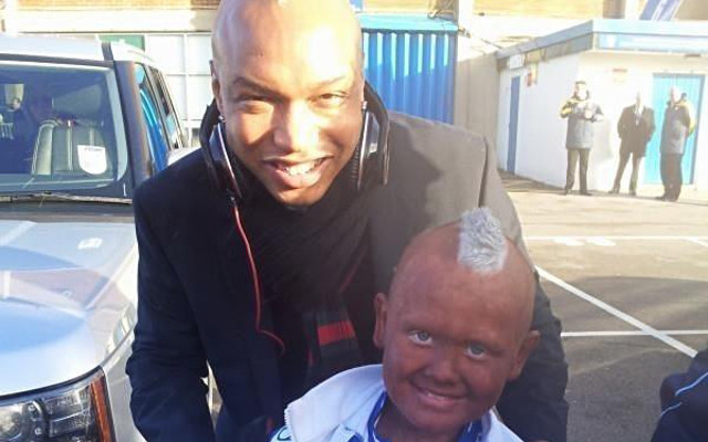 El Hadji Diouf and strange Leeds fan
