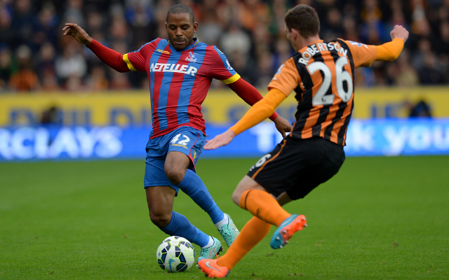 Jason Puncheon Crystal Palace Andrew Robertson Hull City