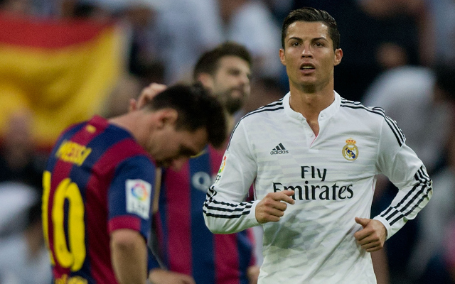 Lionel Messi Barcelona Cristiano Ronaldo Real Madrid