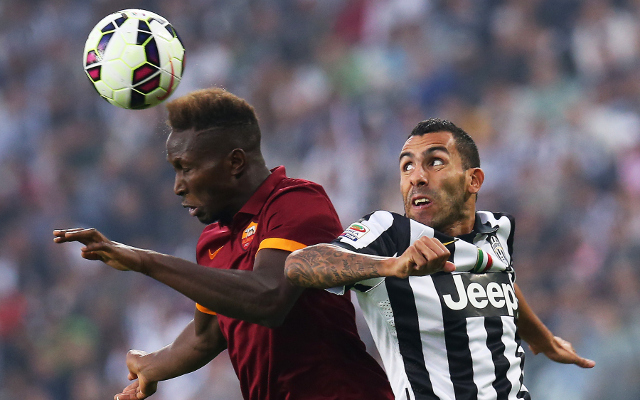 Mapou Yanga-Mbiwa Roma Carlos Tevez Juventus