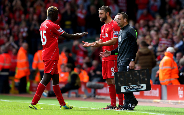 Mario Balotelli Rickie Lambert Liverpool