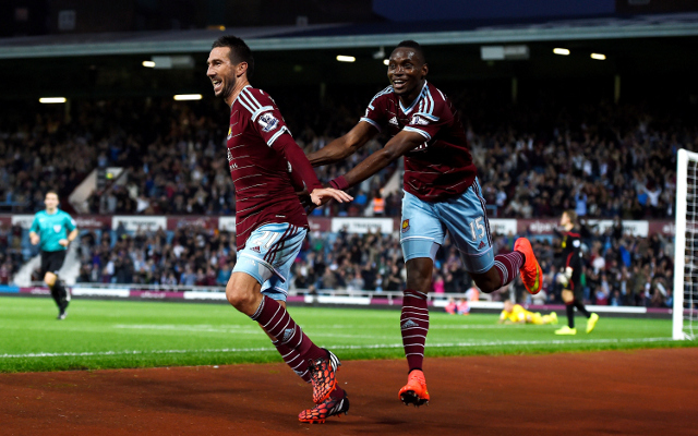 Morgan Amalfitano Diafra Sakho West Ham