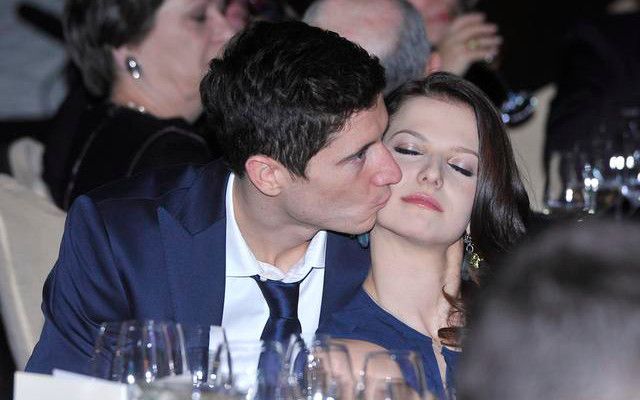 Robert Lewandowski Anna Lewandowska Bayern Munich