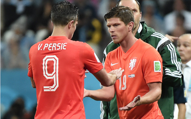 Robin van Persie Klaas-Jan Huntelaar Netherlands