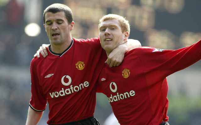 Roy Keane Paul Scholes Manchester United