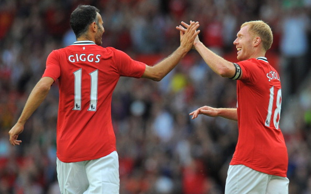 Ryan Giggs Paul Scholes Manchester United