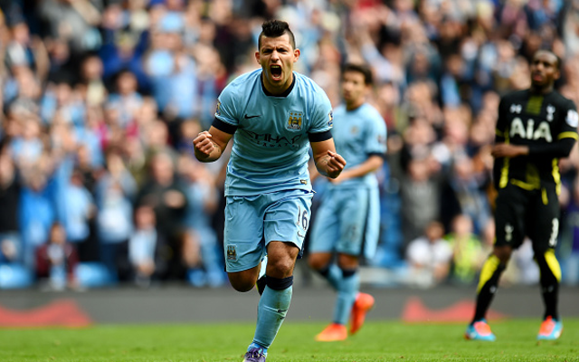 Sergio Aguero Manchester City