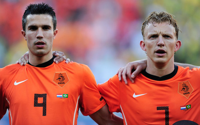 Van Persie and Kuyt, Netherlands