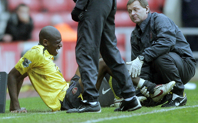 Abou Diaby Injured
