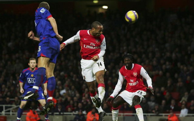 Arsenal 2-1 Manchester United Thierry Henry