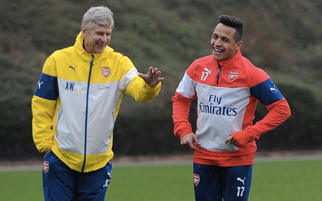 Arsene Wenger driving Alexis Sanchez wild with epic banter