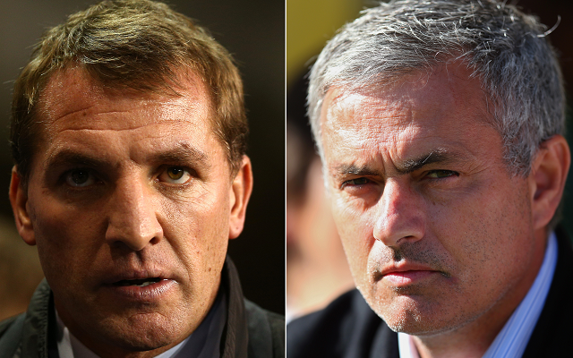 Brendan Rodgers Jose Mourinho Liverpool Chelsea 2