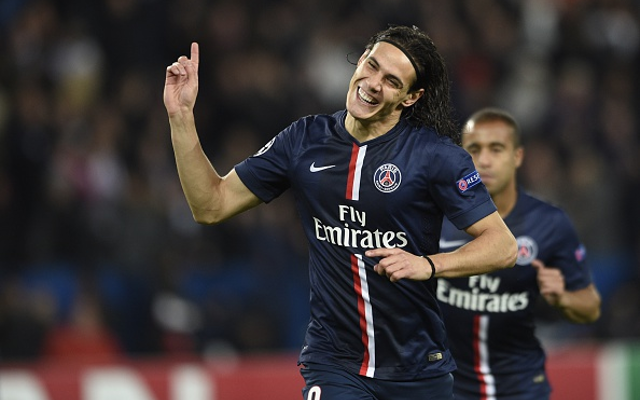Edinson Cavani PSG Paris Saint-Germain