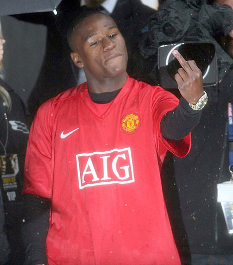 Floyd Mayweather, Man United