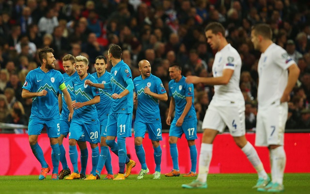 Jordan Henderson England Slovenia