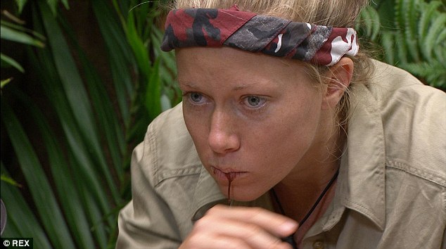Kendra Wilkinson eating fisheye