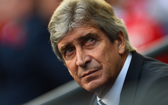 Manuel Pellegrini Man City