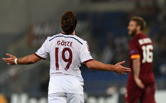 Mario Gotze Bayern Munich Roma