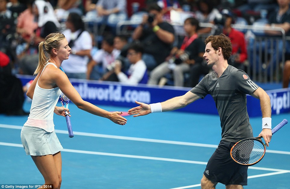 Murray and Sharapova