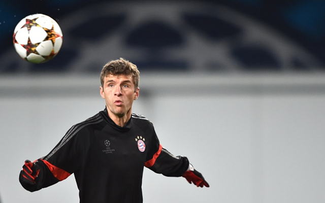 Thomas Muller Bayern Munich Training