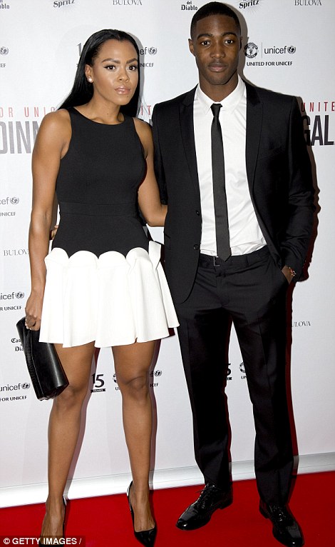 Tyler Blackett and WAG Naomi Thomas
