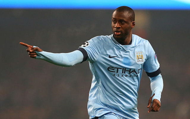 Yaya Toure Man City