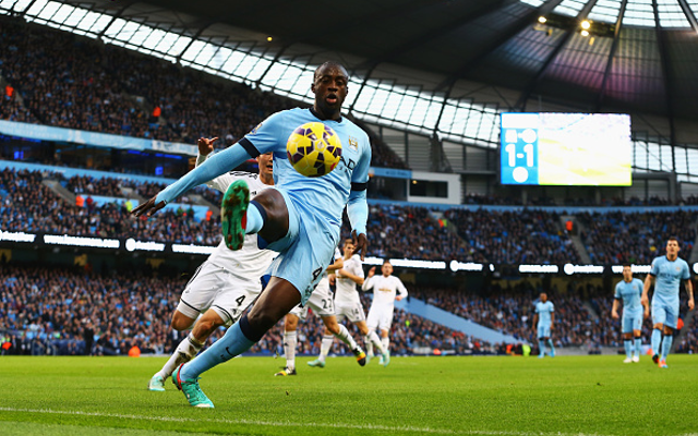 Yaya Toure Manchester City
