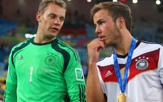 Neuer, Gotze (Germany)