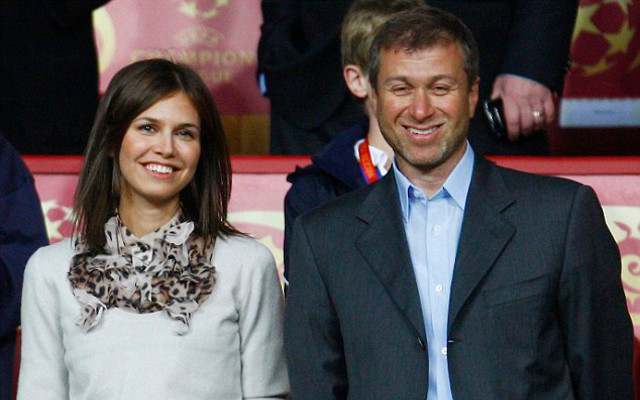 Dasha Zhukova and Roman Abramovich
