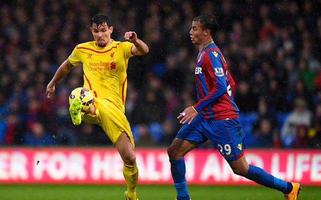 Dejan Lovren Liverpool Crystal Palace
