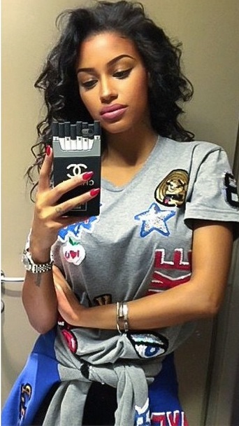 Fanny Neguesha Ex-WAG Mario Balotelli