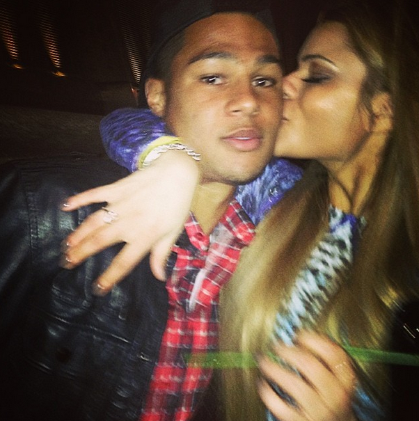 Natalie Polycarpou and Serge Gnabry