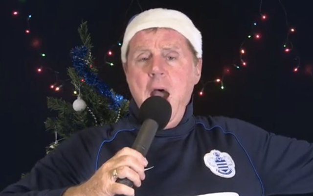 Redknapp on the mic