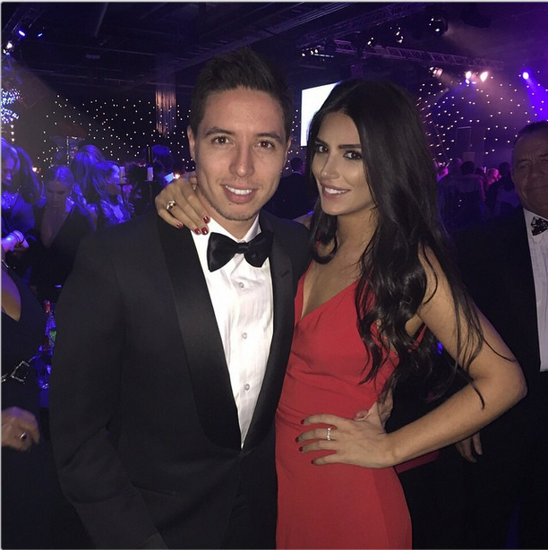 Samir Nasri Manchester City Anara Atanes WAG